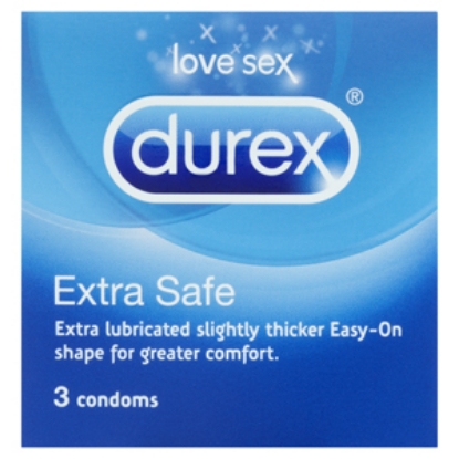 Picture of Durex extra safe  3s x12